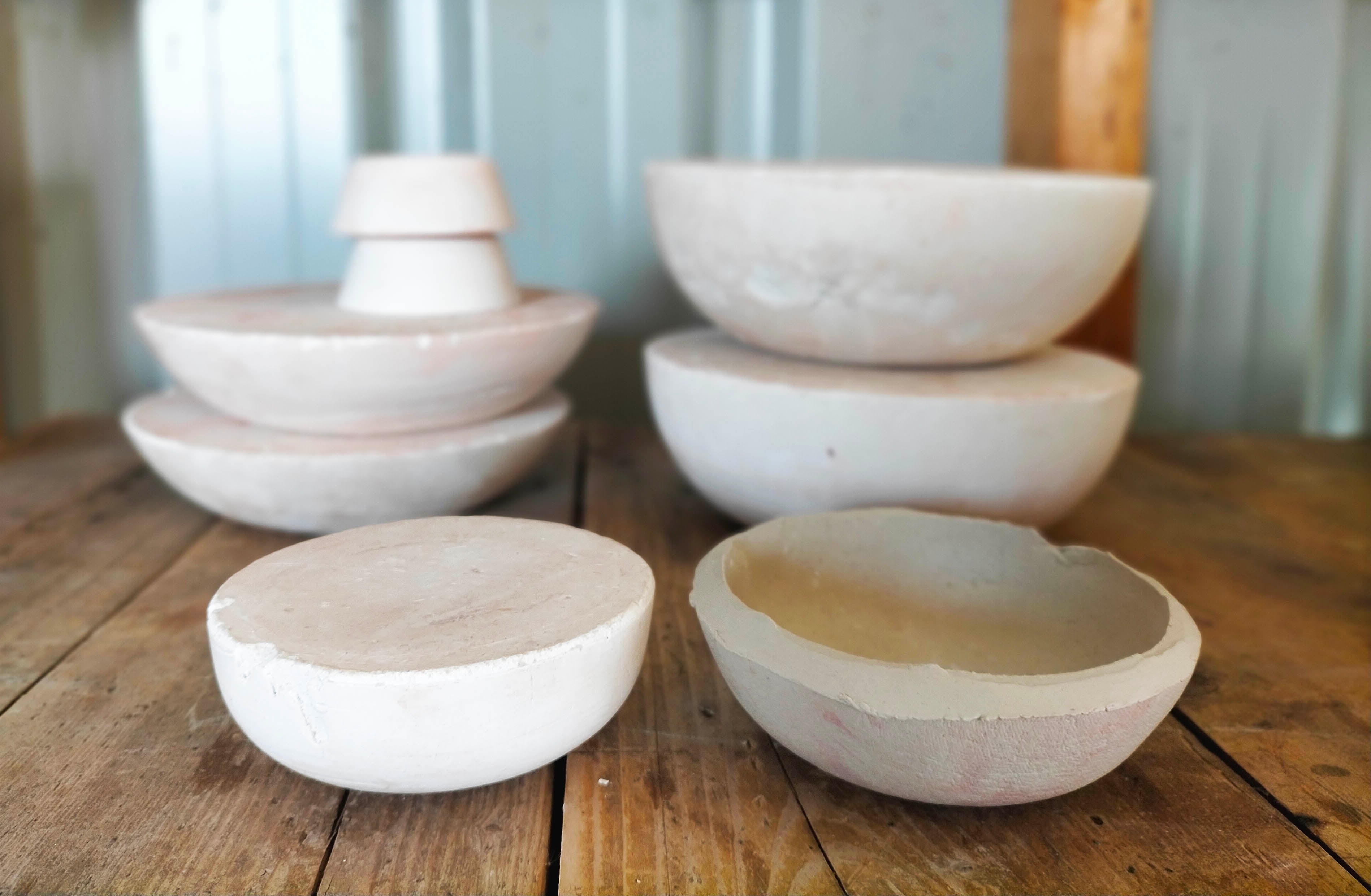 Pottery molds, Ceramic clay, Ceramics