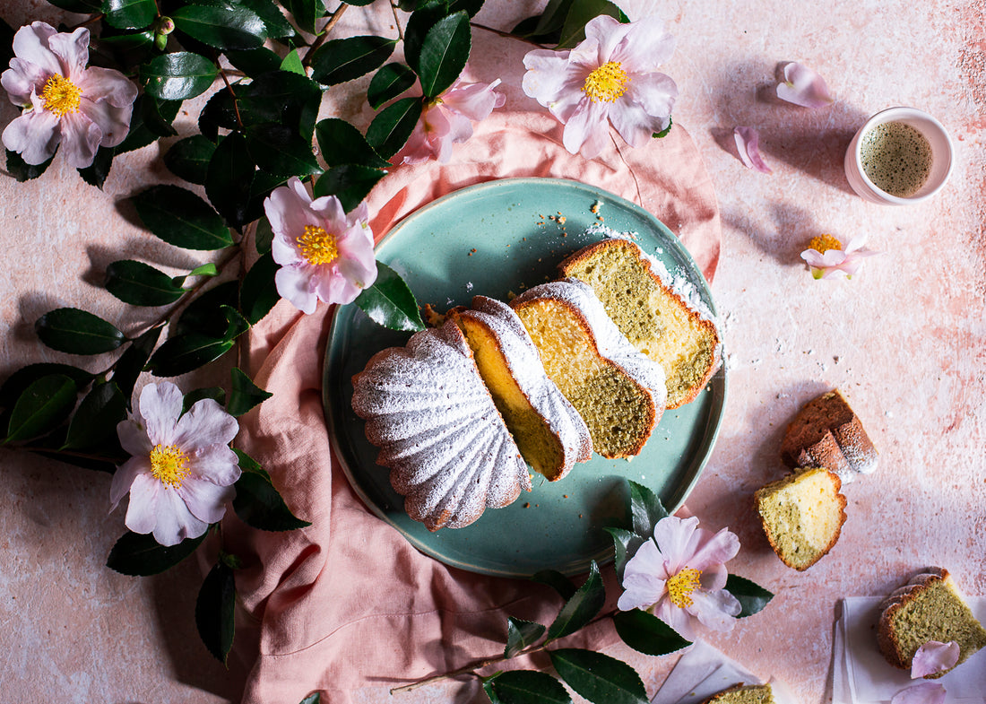 Recipe - Matcha Tea Cake by Tilly Pamment