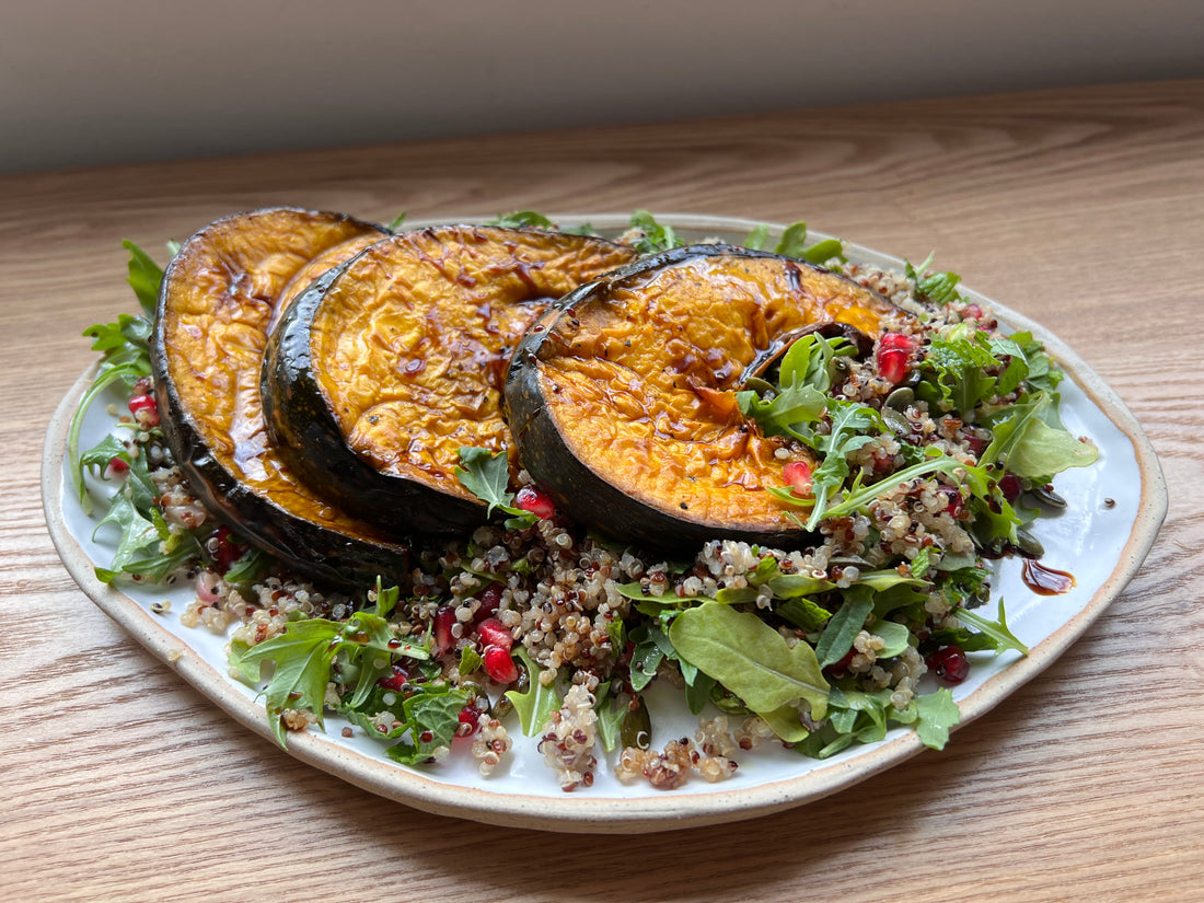 Recipe - Pumpkin, Pomegranate and Quinoa Salad