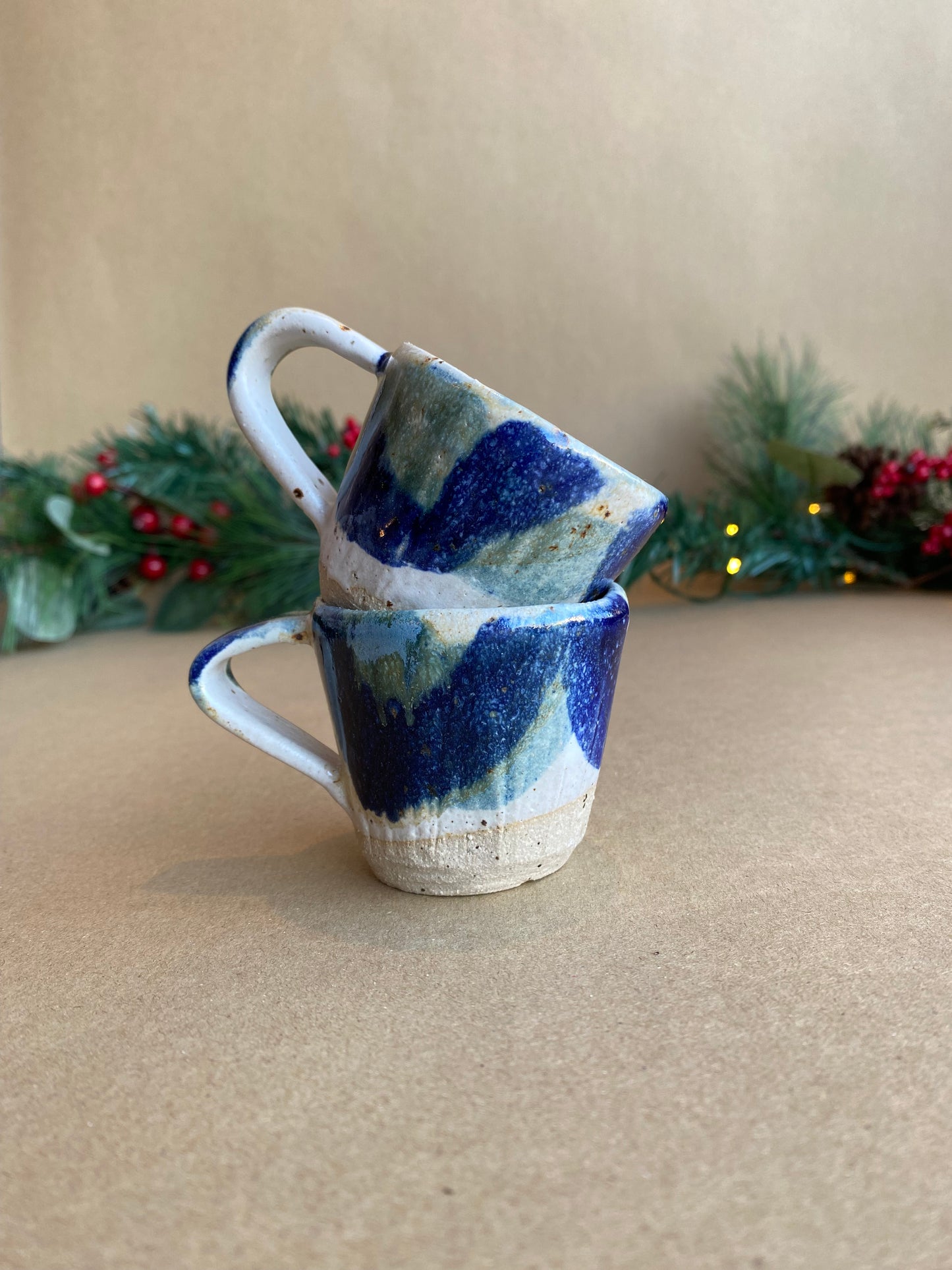 Espresso cup - Blue Wave