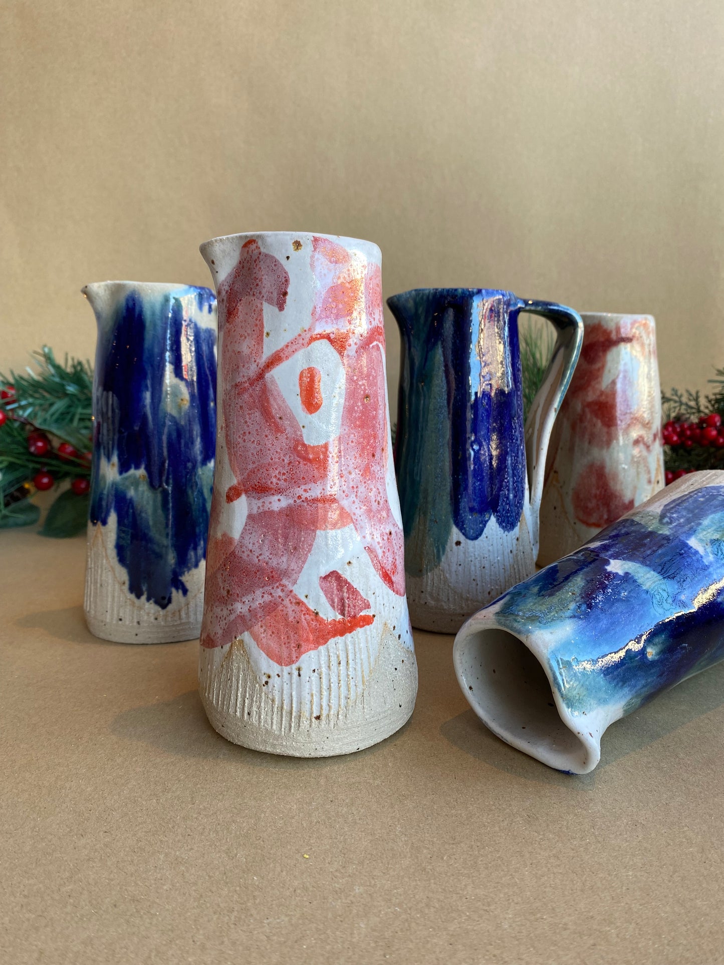 Pouring Jug - Blue Wave 1