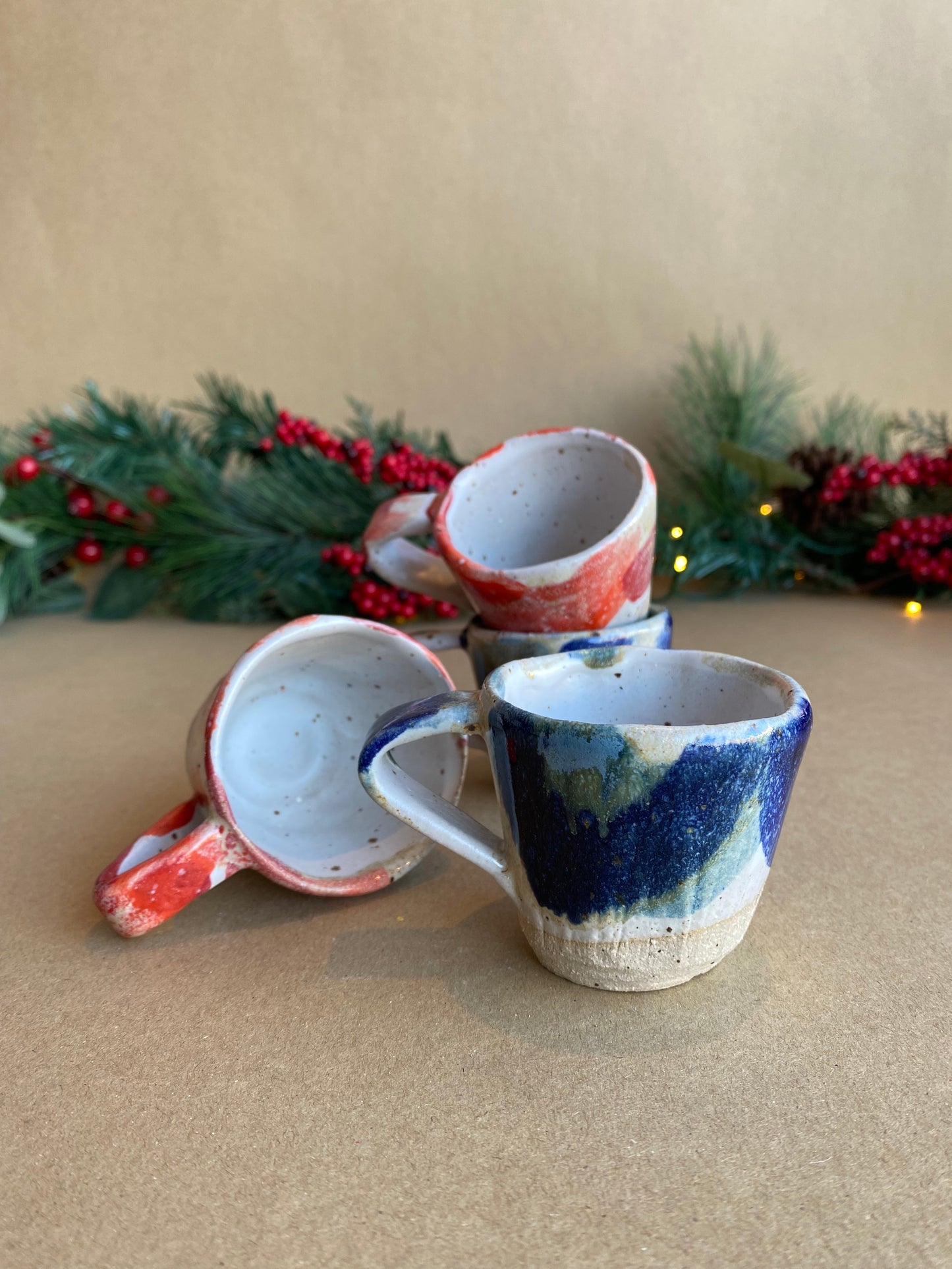 Espresso cup - Autumn Reds